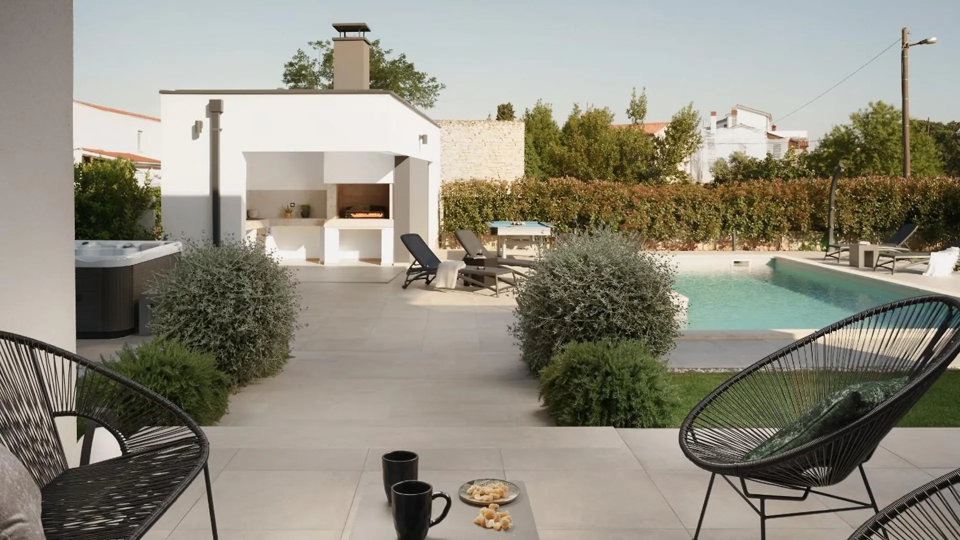 Villa Zen Near Medulin For 8 People With Wellness & Sea View - Only 1 Km From Beach Vintijan