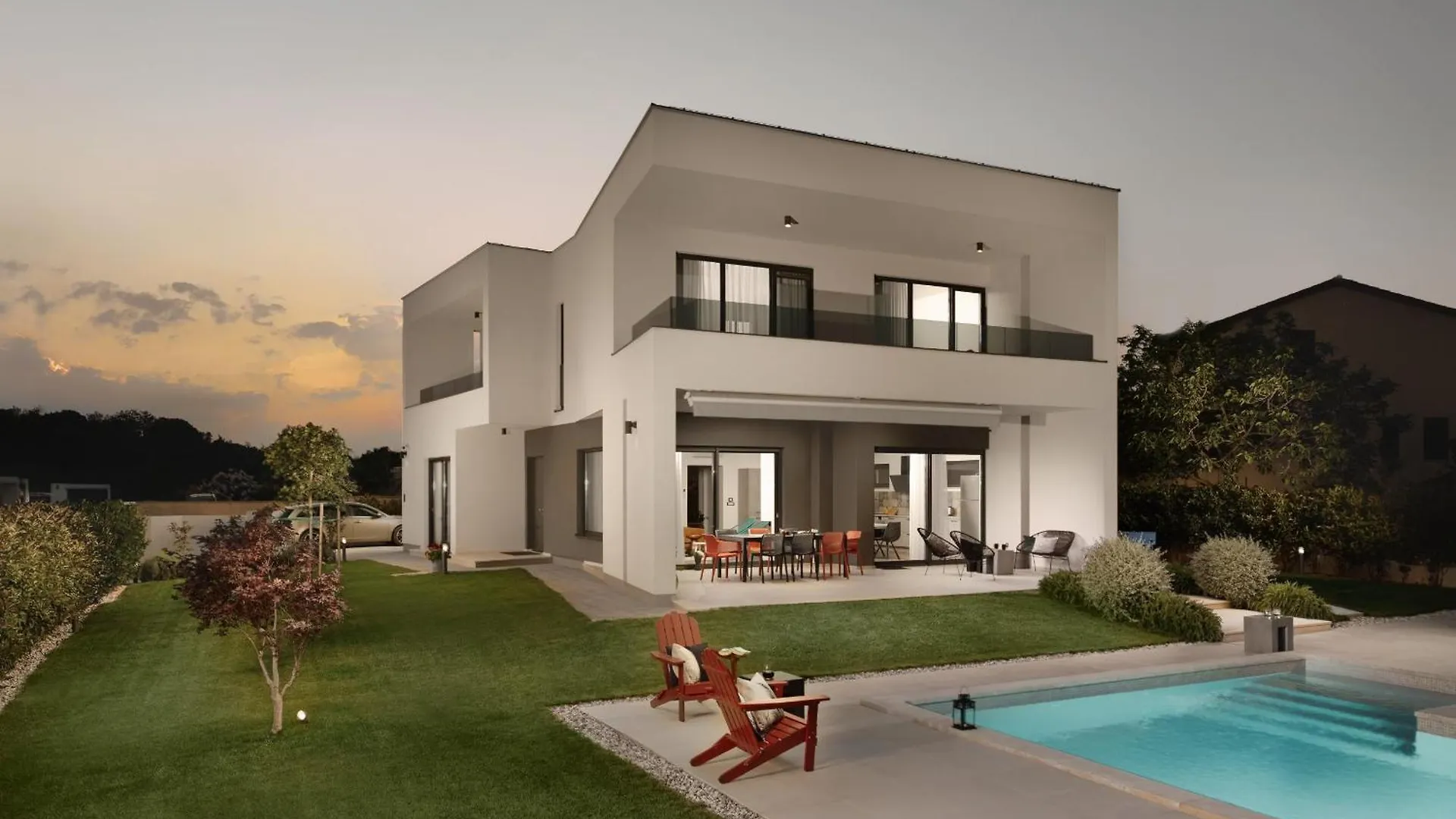 Villa Zen Near Medulin For 8 People With Wellness & Sea View - Only 1 Km From Beach Vintijan Croatia